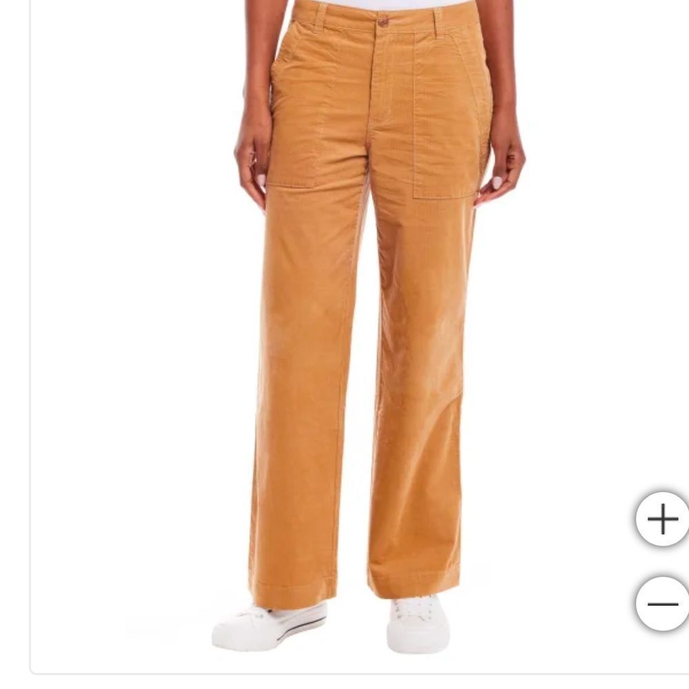 Weatherproof Vintage Ladies' Wide Leg Corduroy Pant